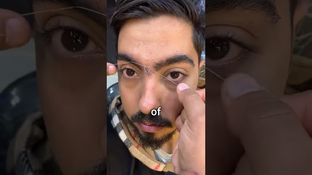 Удовлетворительное удаление сросшихся бровей (@sophymohamed11)