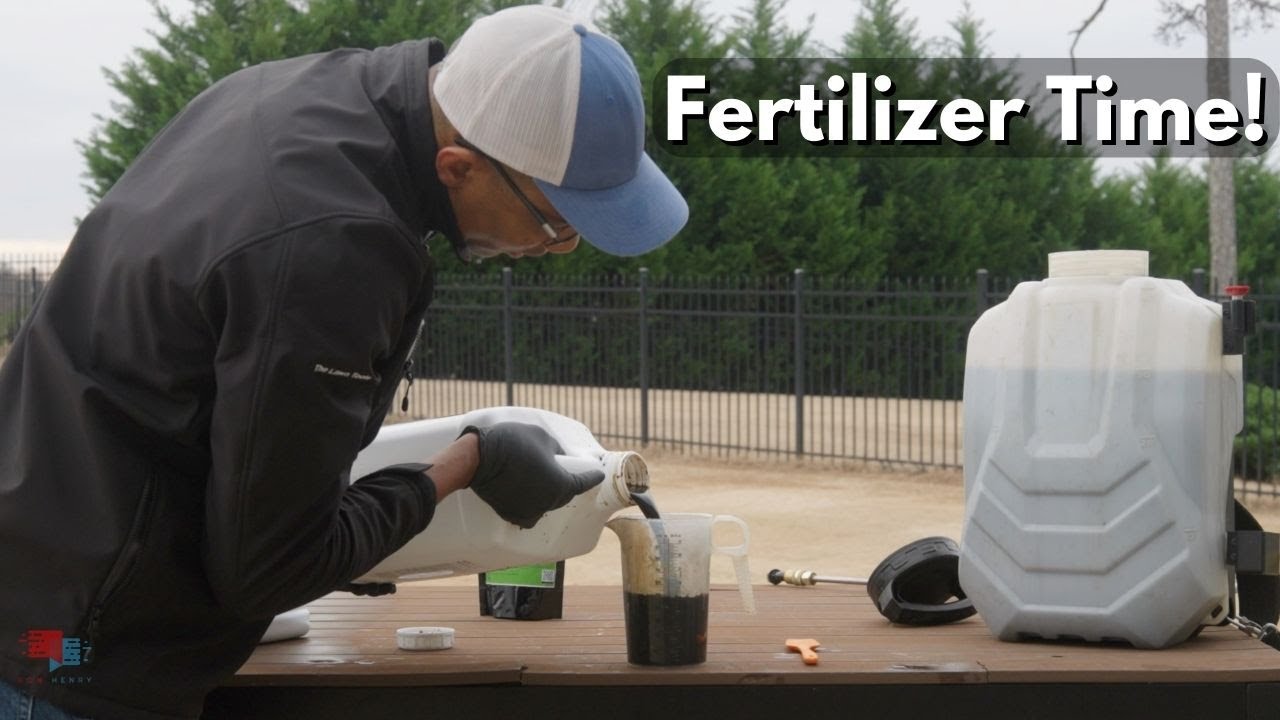Let's Spray Liquid Fertilizer - March Lawn Care