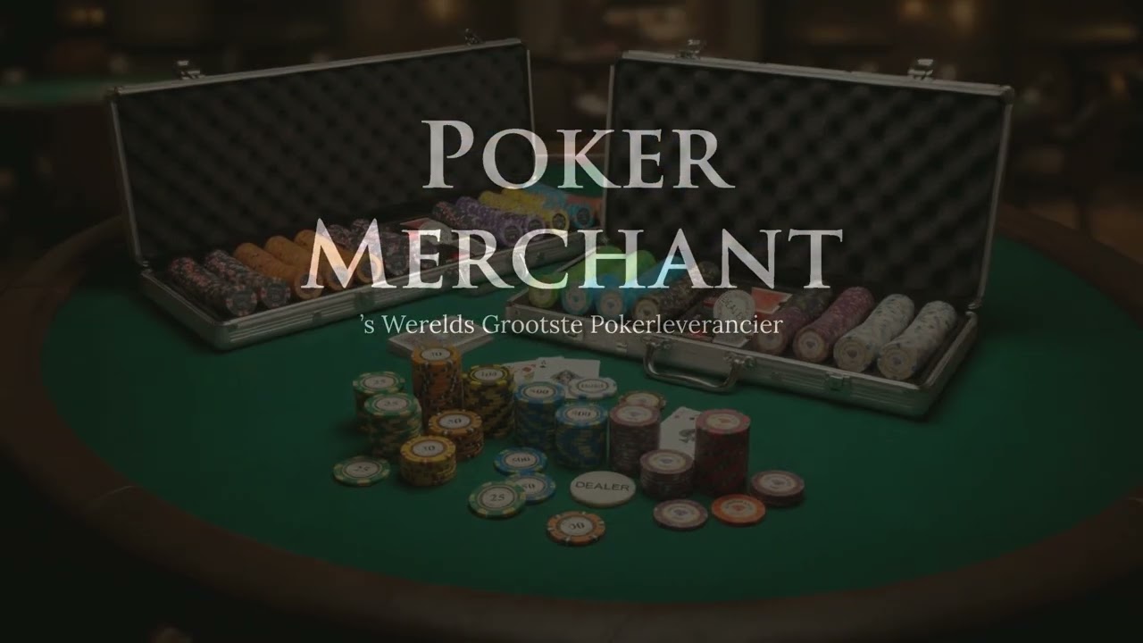 Speel Poker in Stijl | Premium Poker Sets & Accessoires♠️♠️