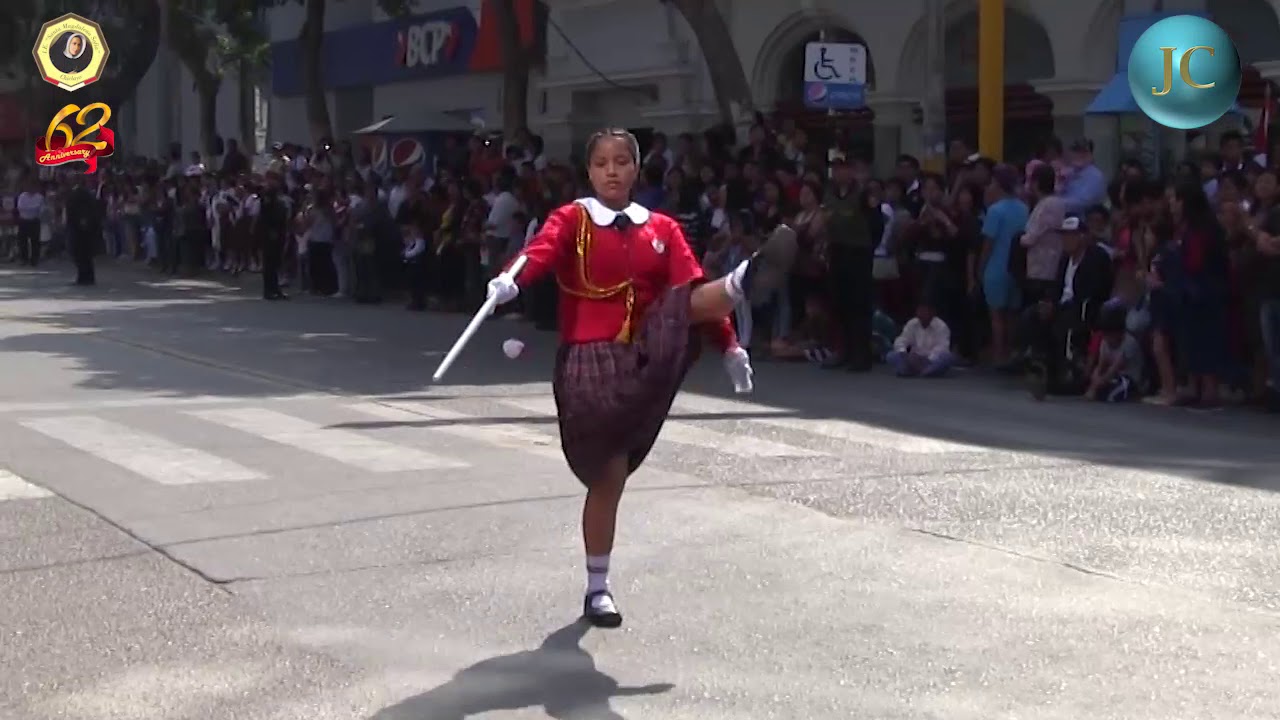 SANTA MAGDALENA SOFÍA-GRAN DESFILE INSTITUCIONAL 2019 : DIRECTIVOS,DOCENTES,ESTUDIANTES ,EX ALUMNAS