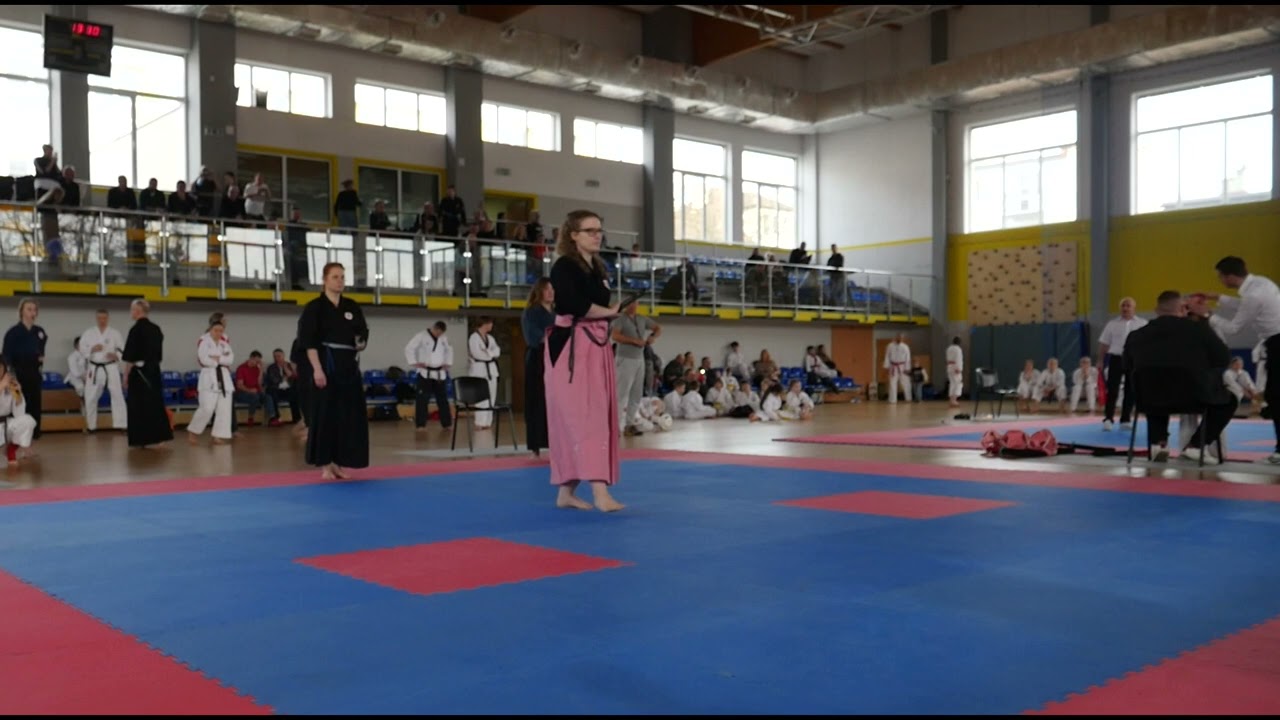 Samurai  Jukku Battodo Kata, sempai Justyna Cholewiak, Bydgoszcz 2023r.