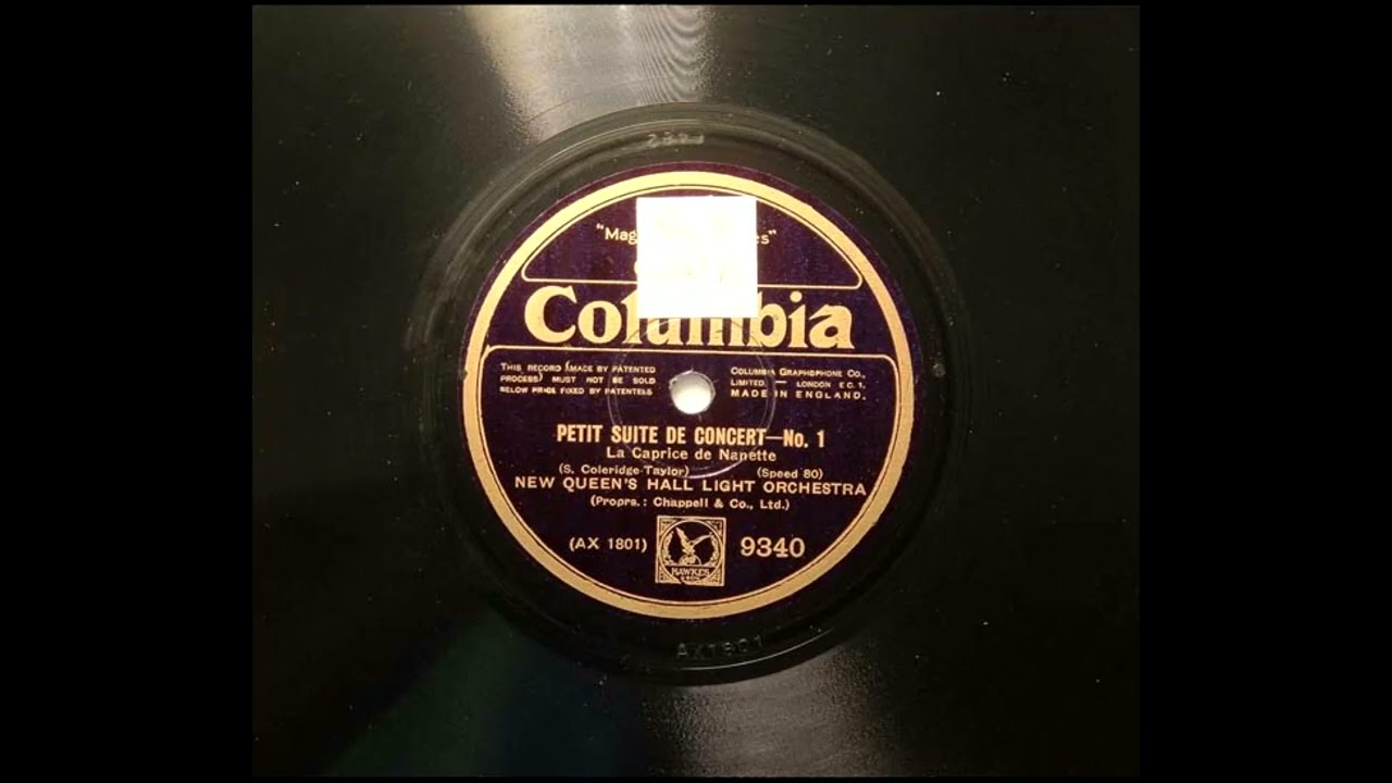 Coleridge Taylor - Petite Suite de Concert (1926)