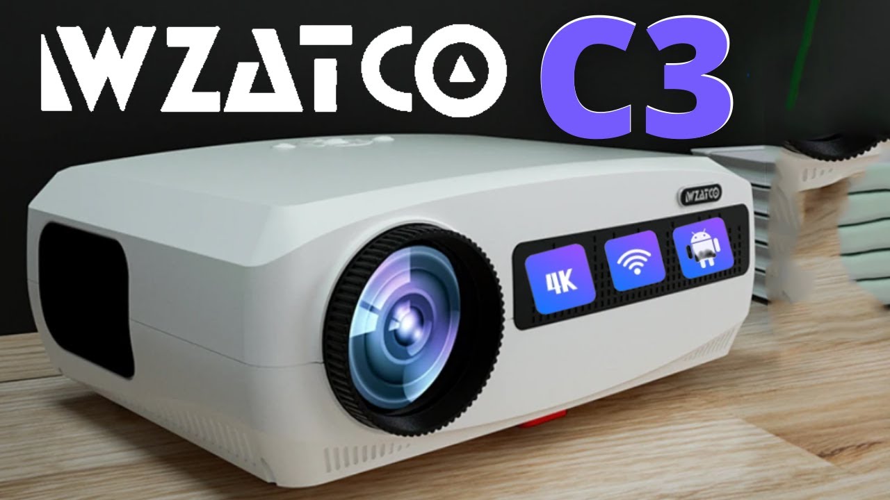 WZATCO C3 LED Projector Review | 300