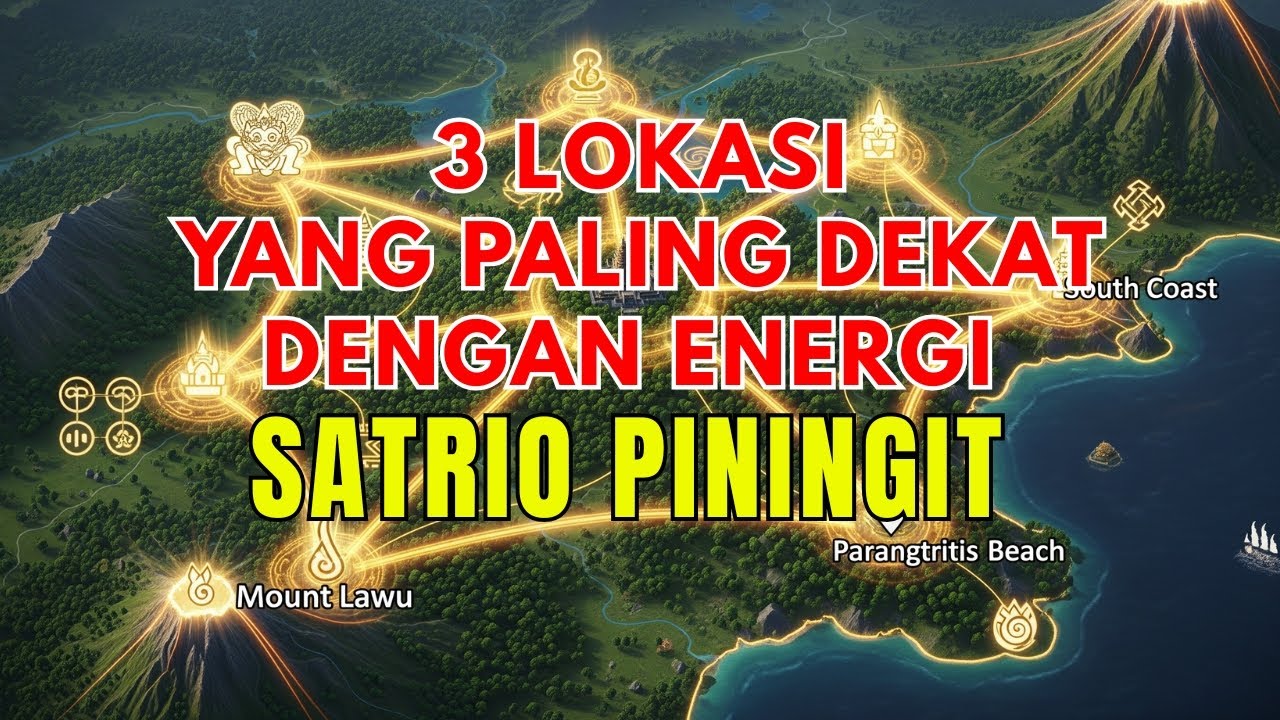SATRIO PININGIT! 3 Lokasi di Nusantara yang Paling Dekat dengan Energi Satrio