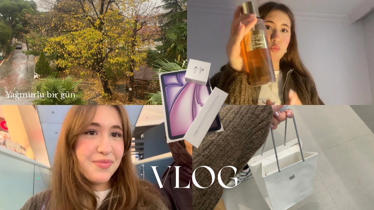 IPAD VLOG 💜 Benimle IPad almaya gelin📱