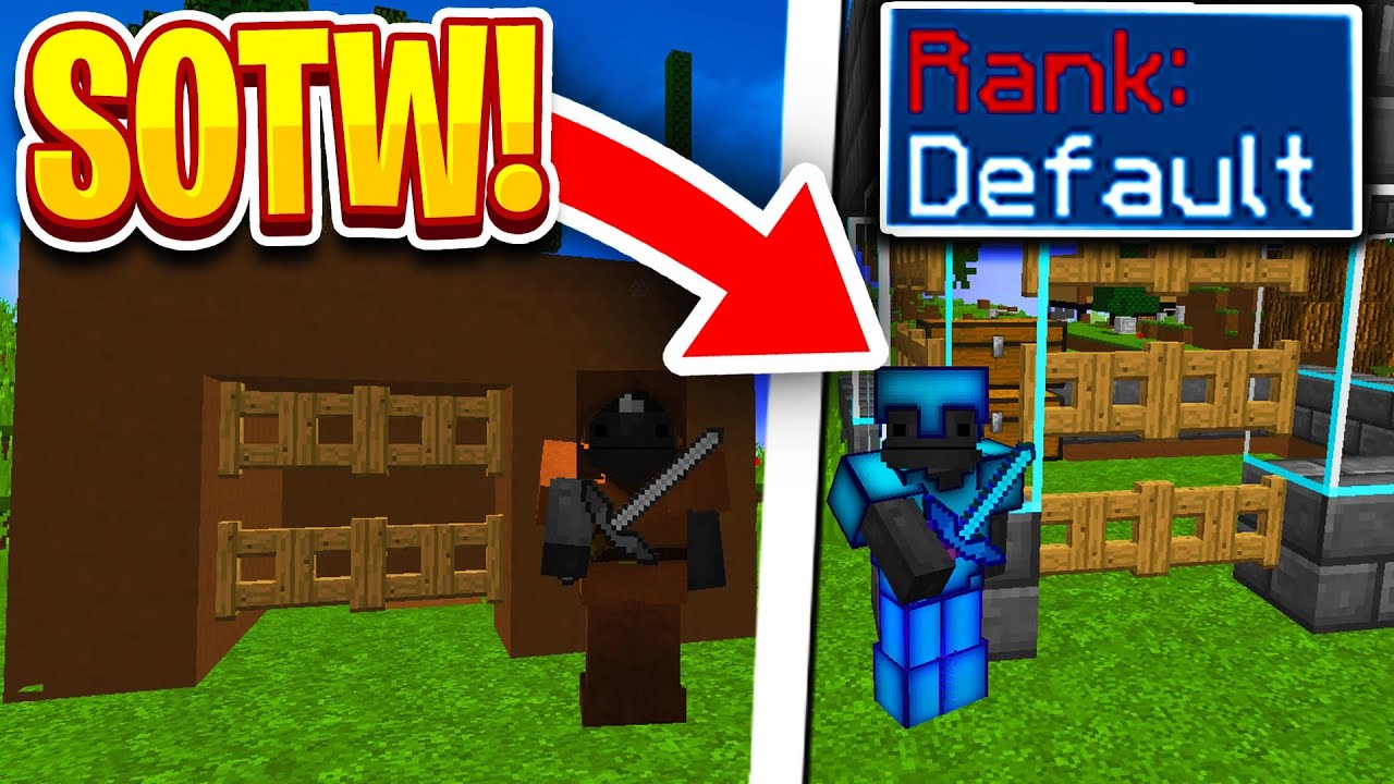 HCF WITH NO RANK SOTW! *RICH* (NO KITS/NO KEYS) | Minecraft HCF
