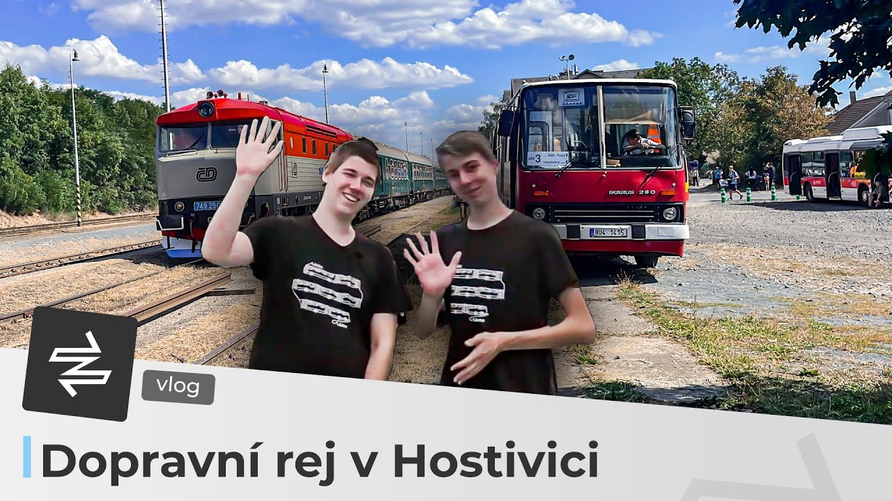 Dopravní rej v Hostivici | VLOG