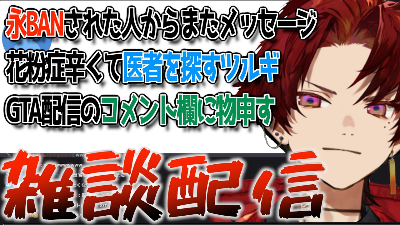 前回の永BANされた人からまたメッセージが...【切り抜き/柊ツルギ/ネオポルテ】