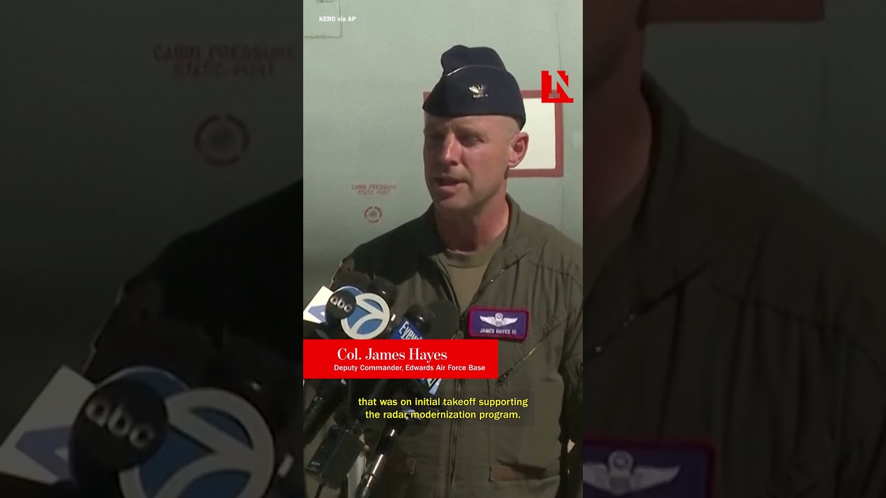 B-52 Bomber Crashes at Edwards Air Force Base Killing 8 Crew Members