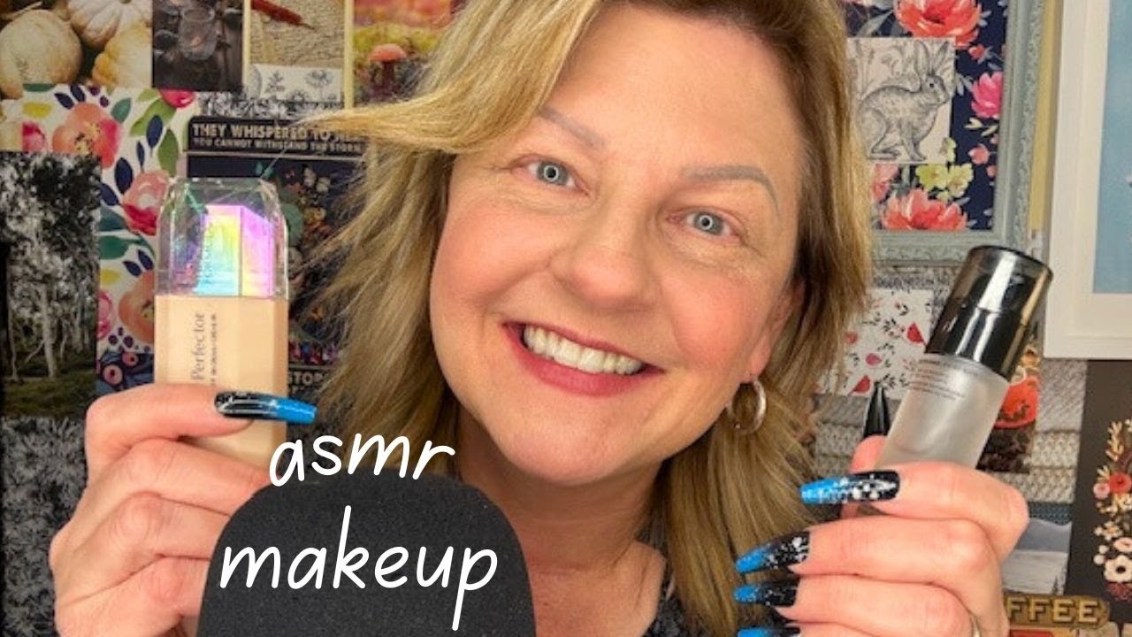 ASMR | Doing your Summer Makeup! | Personal Attention, Mascara BLINK BLINK, Eyeshadow, Blush, Spray