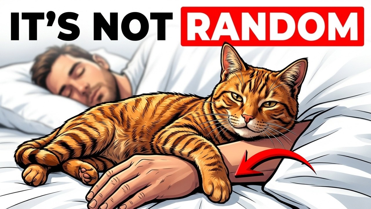 If Your Cat Sleeps Near You, Here’s What It Really Means