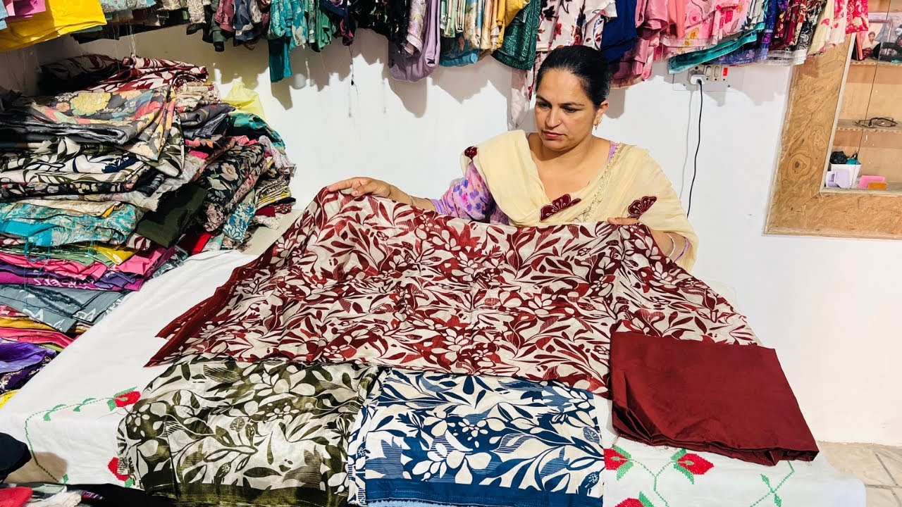 ਅੱਜ ਤਾਂ ਪਿਰੰਟਡ ਸੂਟ ਸਾਰਿਆਂ ਨੂੰ ਪੰਸਦ ਆਉਣਗੇ ll Rajwinder boutique 
