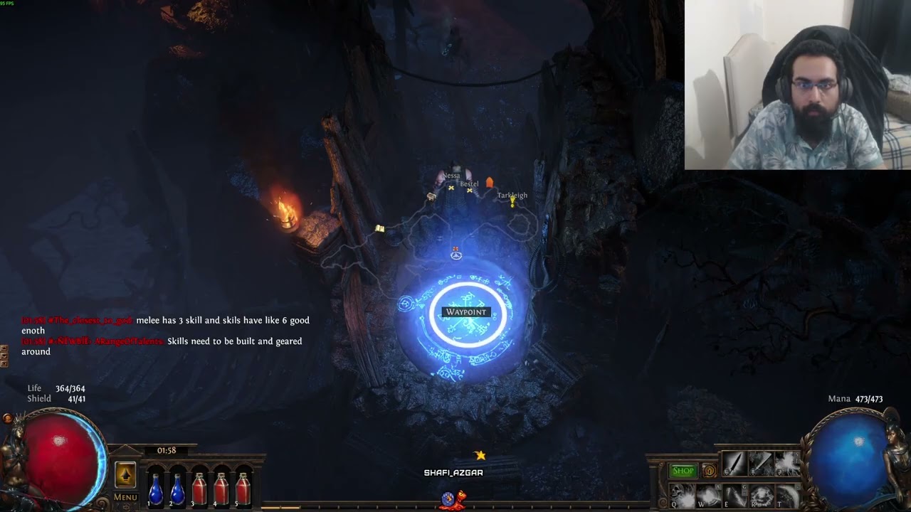 Let's Play Path of Exile w/ @Shafi_Azgar - Day 1 (Part 2/2)