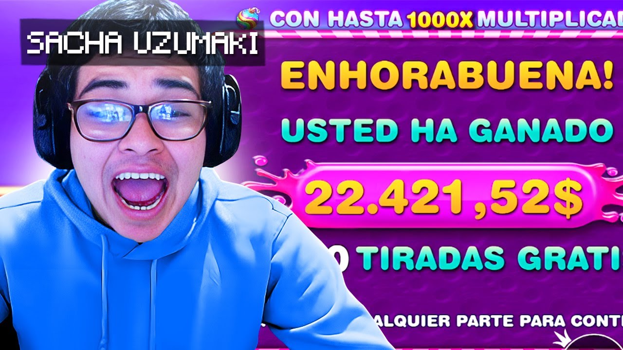 SACHA UZUMAKI GANA $20.000 en SWEET BONANZA en VIVO
