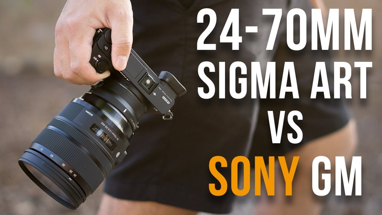 Sigma Art 24-70mm f/2.8 vs Sony GM 24-70mm Video AF Test - Sony a6500