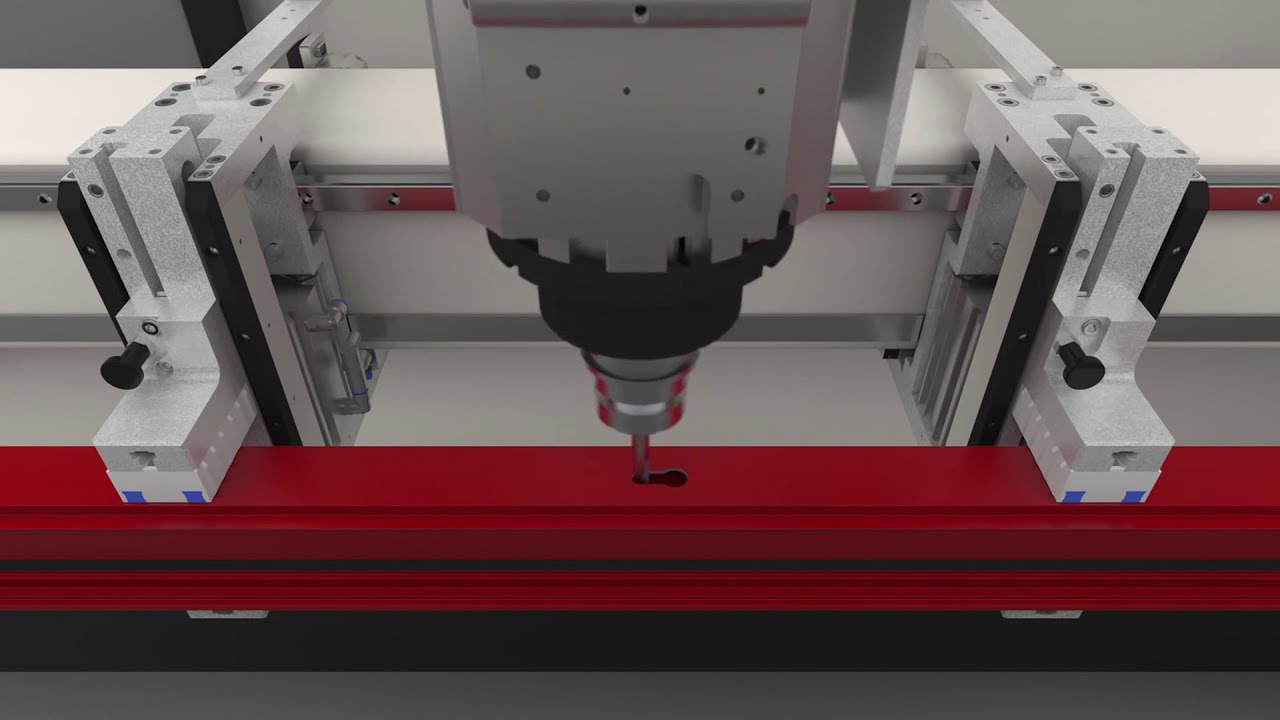 Centro di lavoro a 4 assi CNC – 4 axis CNC machining centre