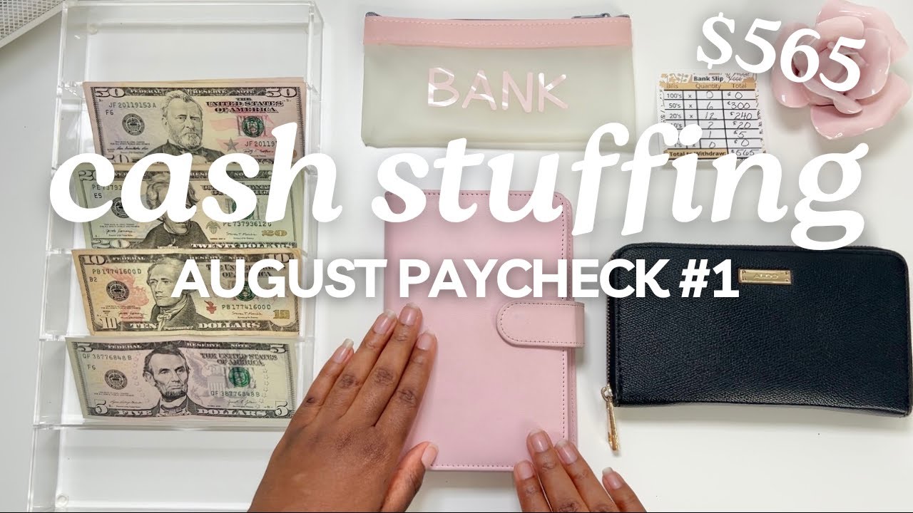 CASH ENVELOPE STUFFING | AUGUST 2025 PAYCHECK #1 | Budget With Me | MONETS MONEY