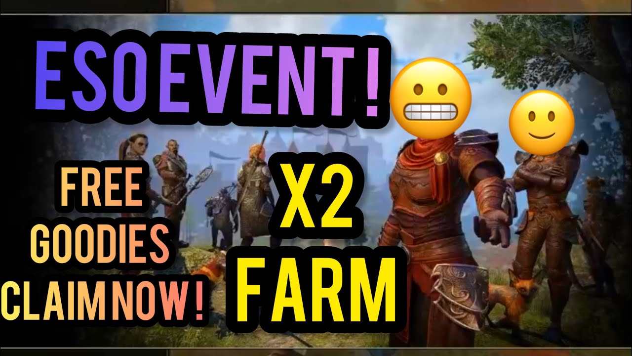ESO Gilded Glory Event! Double Up And Freebies To Claim🔥