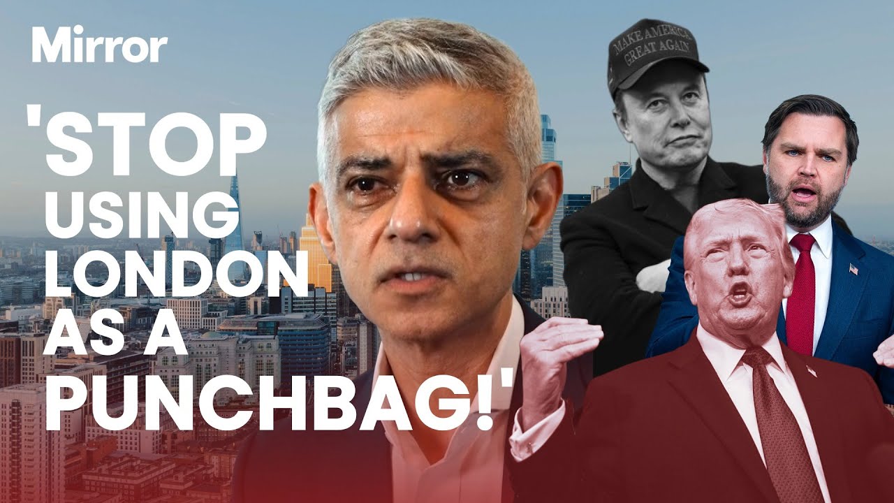 &lsquo;It&rsquo;s DYSTOPIAN!&rsquo; | Sadiq Khan BLASTS U.S. SCAREMONGERING as London crime rates hit RECORD LOW