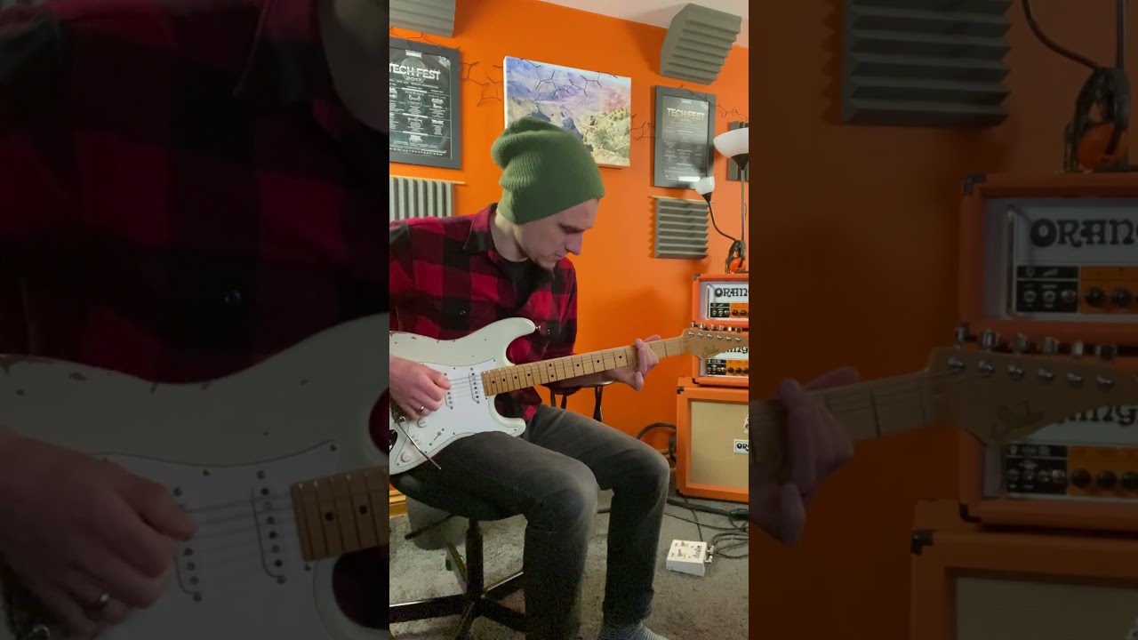 Progressive rhythm playing with Strat tones 