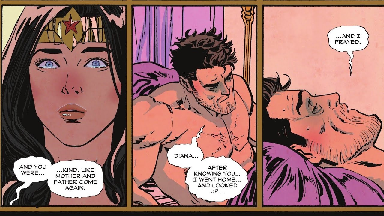 Batman Hace Llorar a Wonder Woman y Amenaza a Zeus #batman #dc