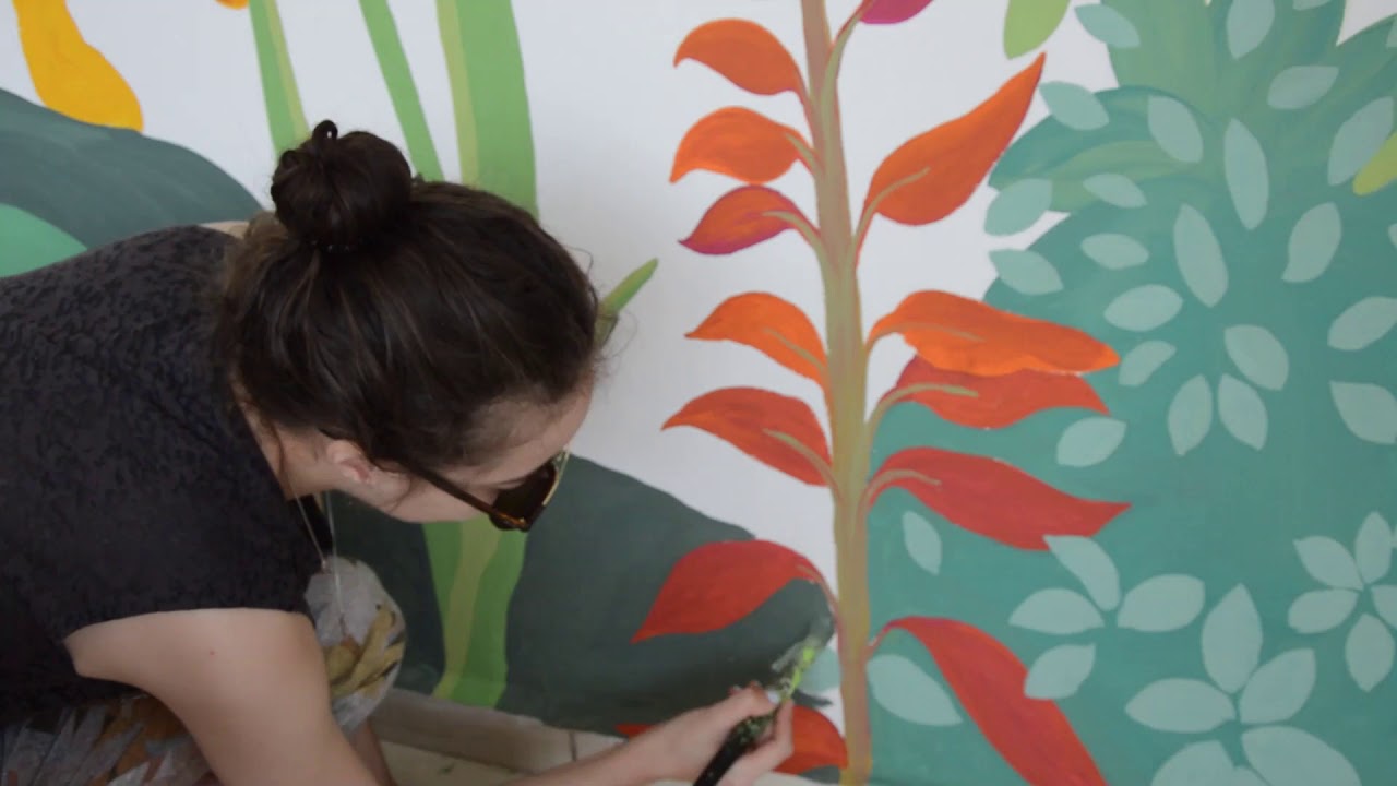 Fresque murale Jungle