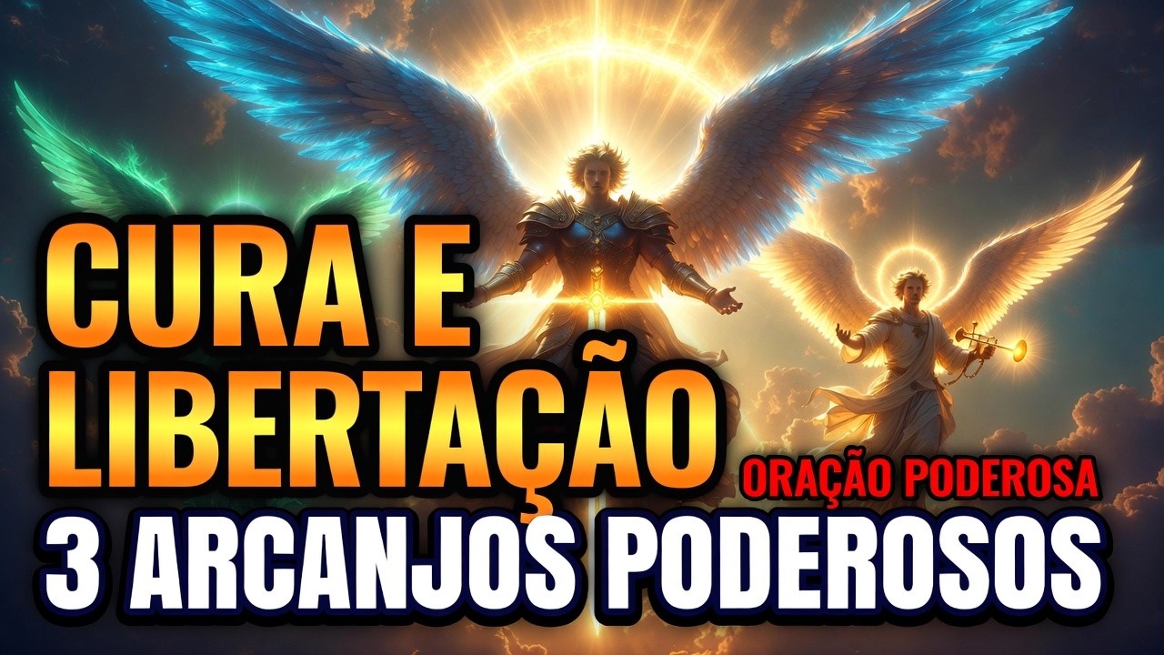 ORAÇÃO PODEROSA AOS 3 ARCANJOS MIGUEL, RAFAEL E GABRIEL CURA E LIBERTAÇÃO #sãomiguelarcanjo