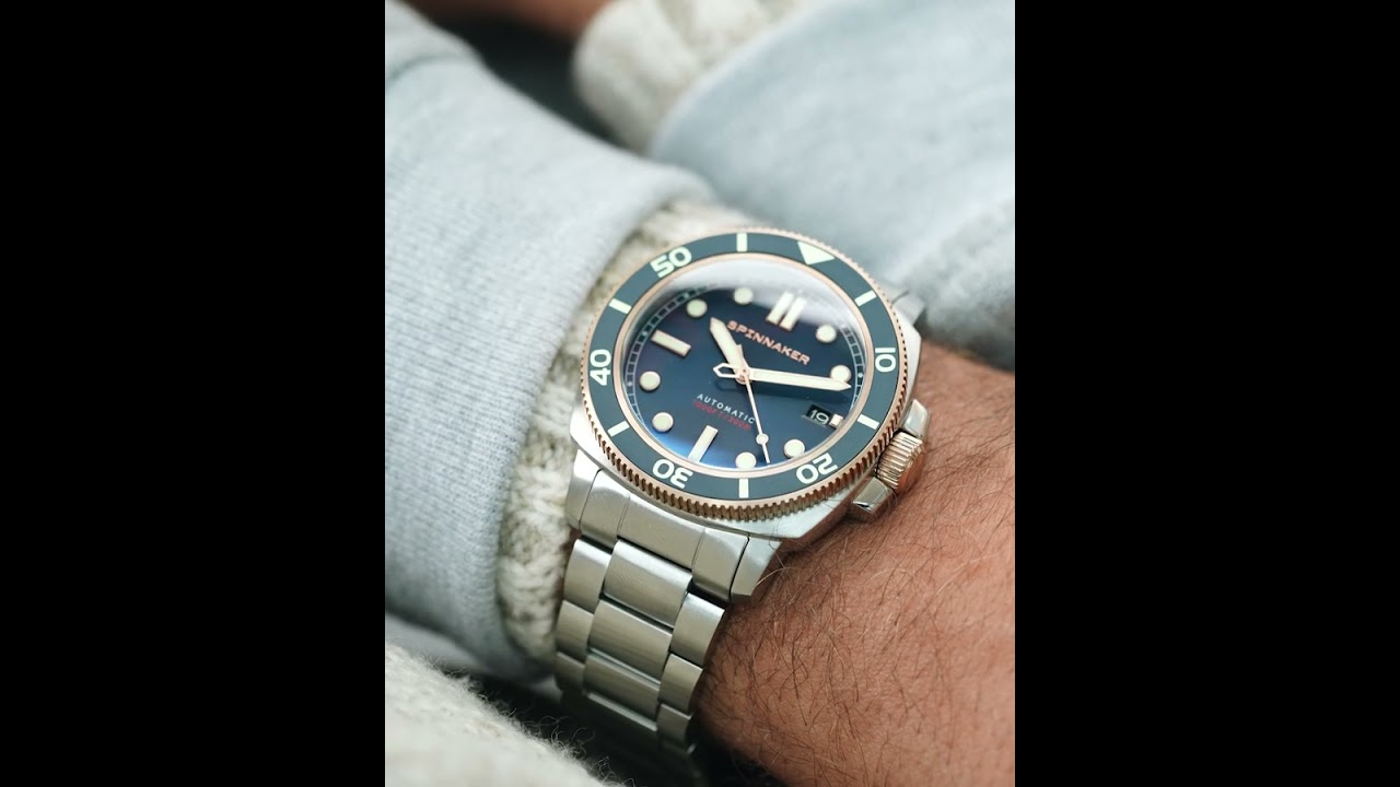 Patriot Blue - Hull Diver Automatic | #spinnaker #watch #shorts #FYP