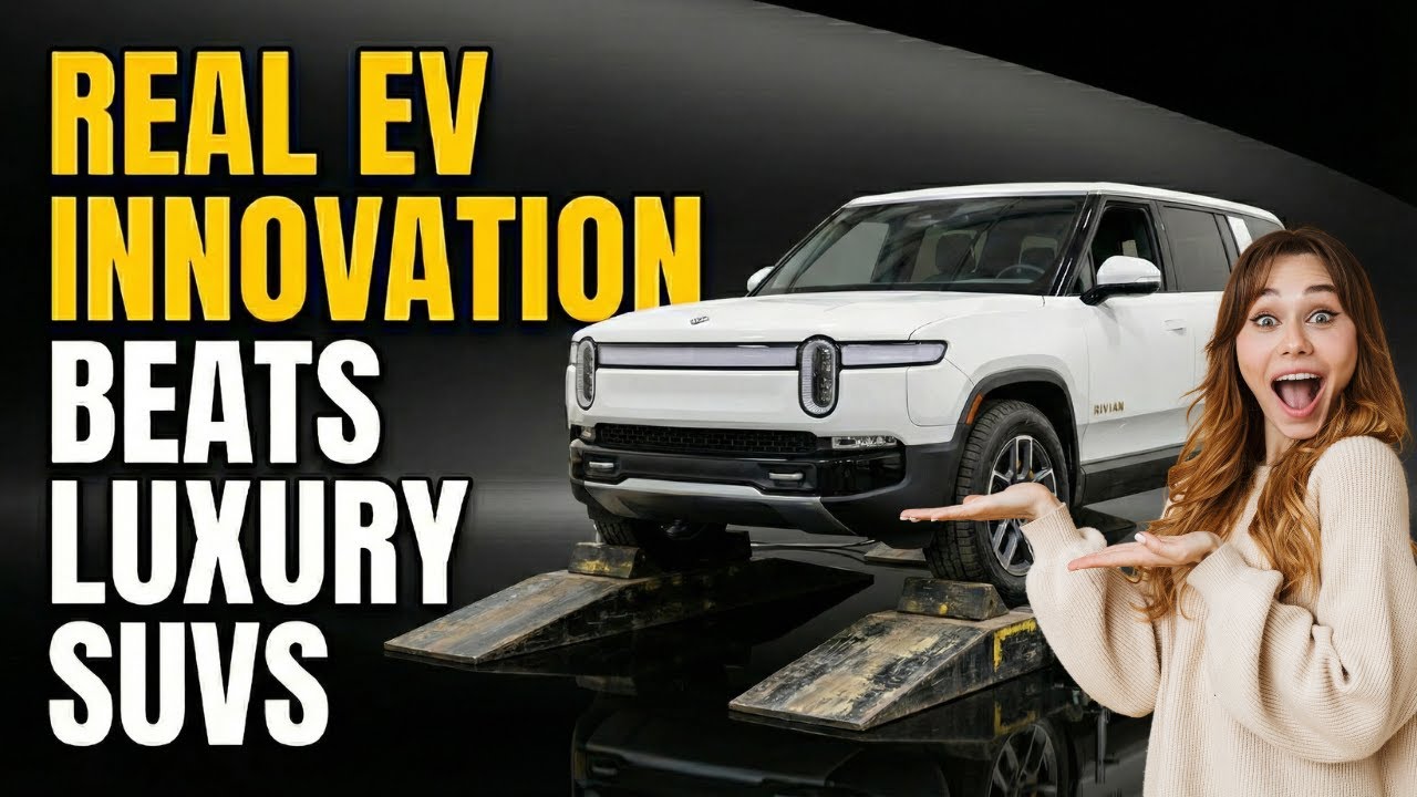 Подвеска Rivian R2: конструкция «морская звезда», многорычажная геометрия и качество езды.