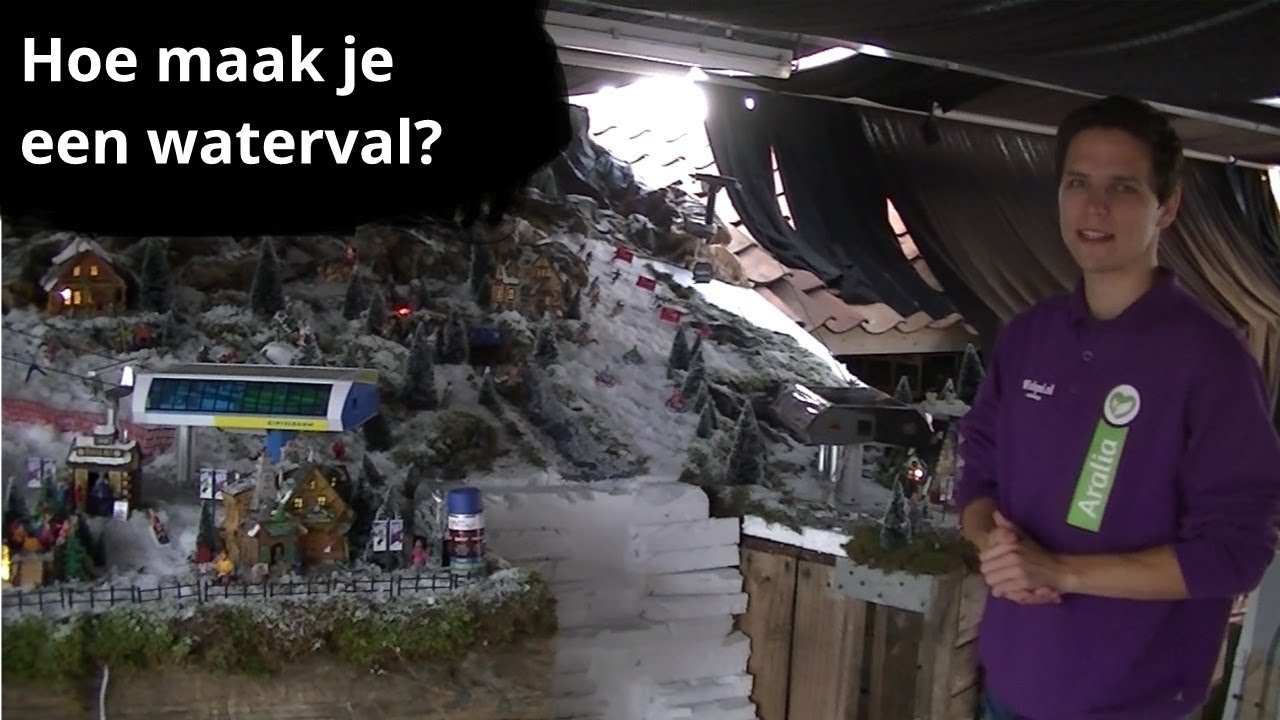 Hoe maak je een waterval?
