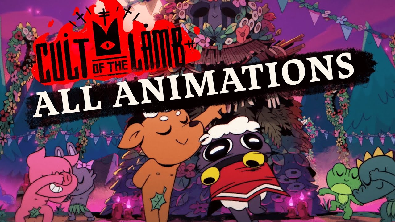 Cult of the Lamb - All Animated Trailers