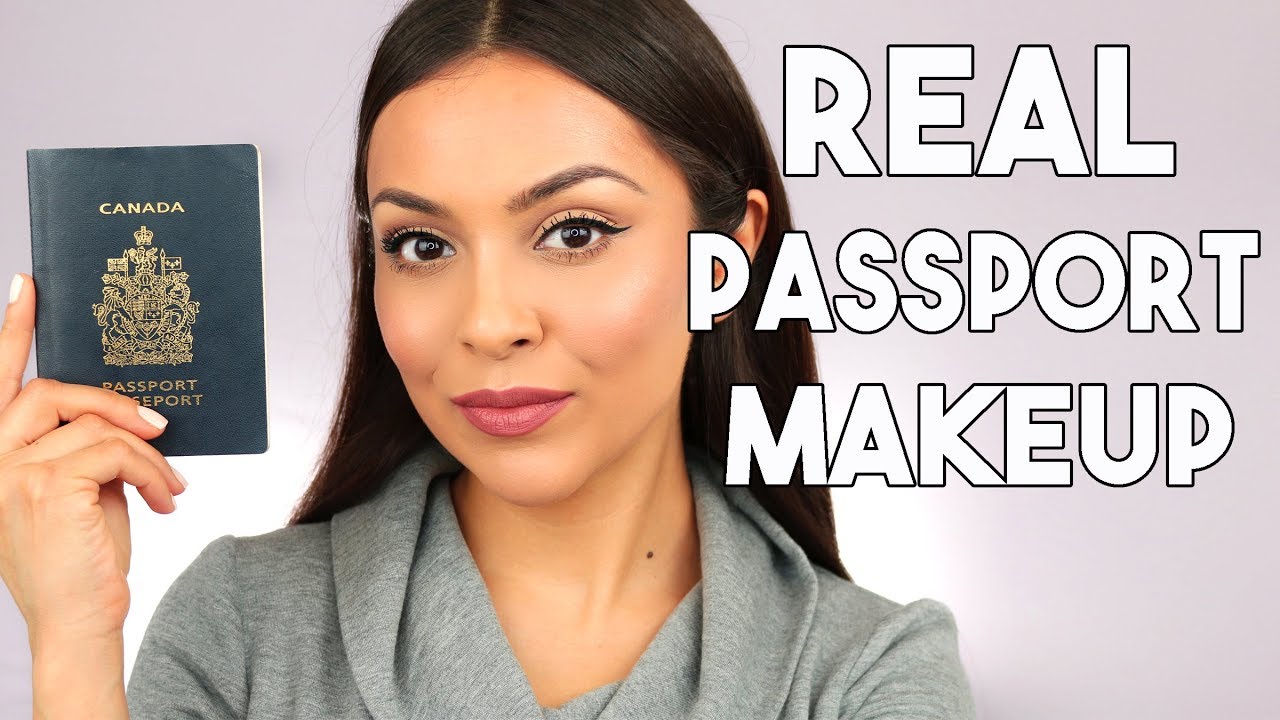 REAL PASSPORT MAKEUP TUTORIAL - TrinaDuhra