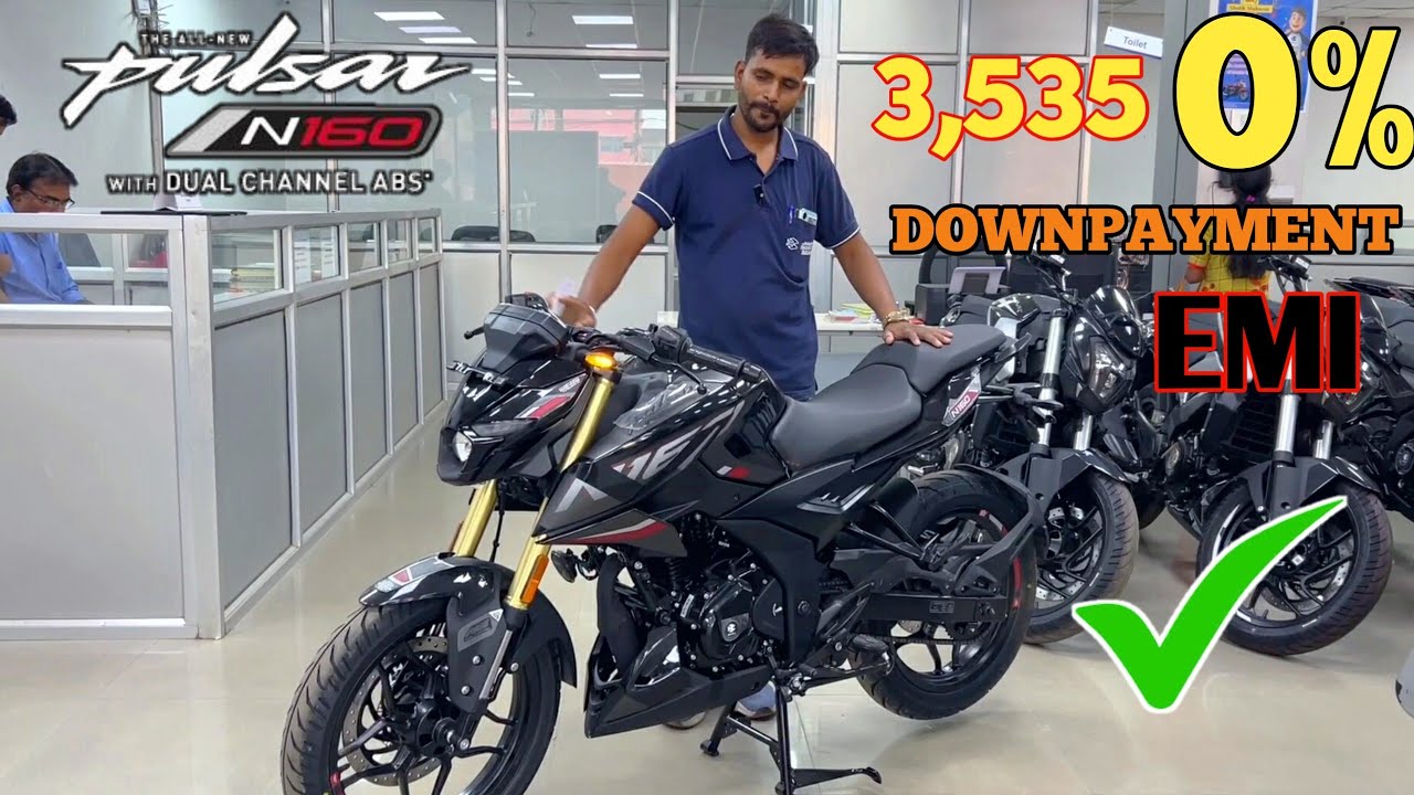 2024 Bajaj N160 BS6 Finance EMI Document 😱 😲 || Down Payment ✔️ | Easy Loan Details N 160 BS6🤯
