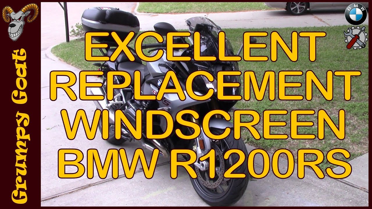 Отличное сменное лобовое стекло для BMW R1200RS