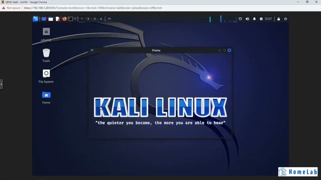 How to Install Kali Linux on Proxmox VE &mdash; Complete Beginner&rsquo;s Guide!