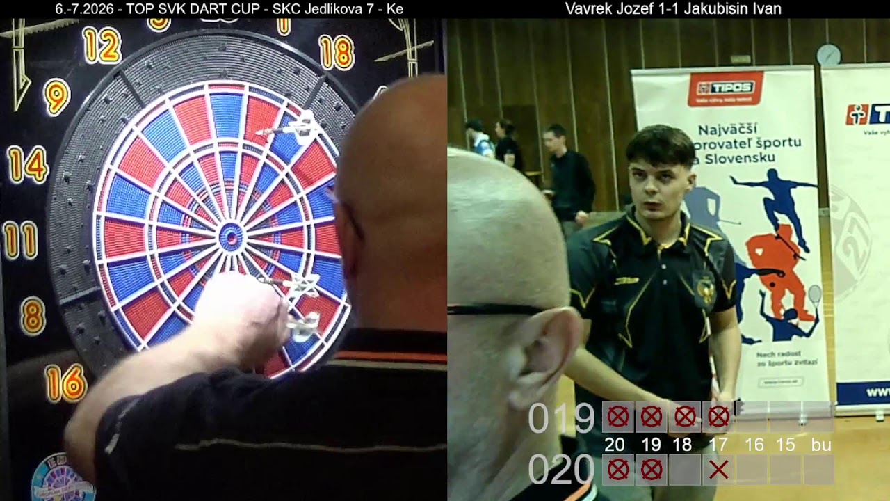 Cricket / Vavrek Jozef - Jakubisin Ivan 
/ TOP SVK DART CUP