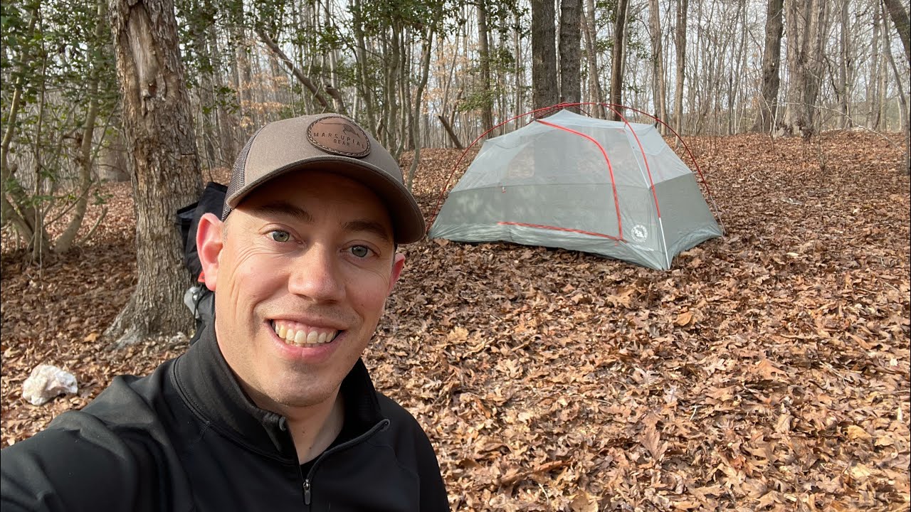 Backpacking in Raven Rock State Park - February 2022