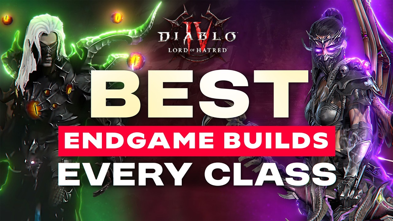Лучшие сборки для эндгейма для КАЖДОГО класса в Diablo 4 Lord of Hatred | 13 сезон