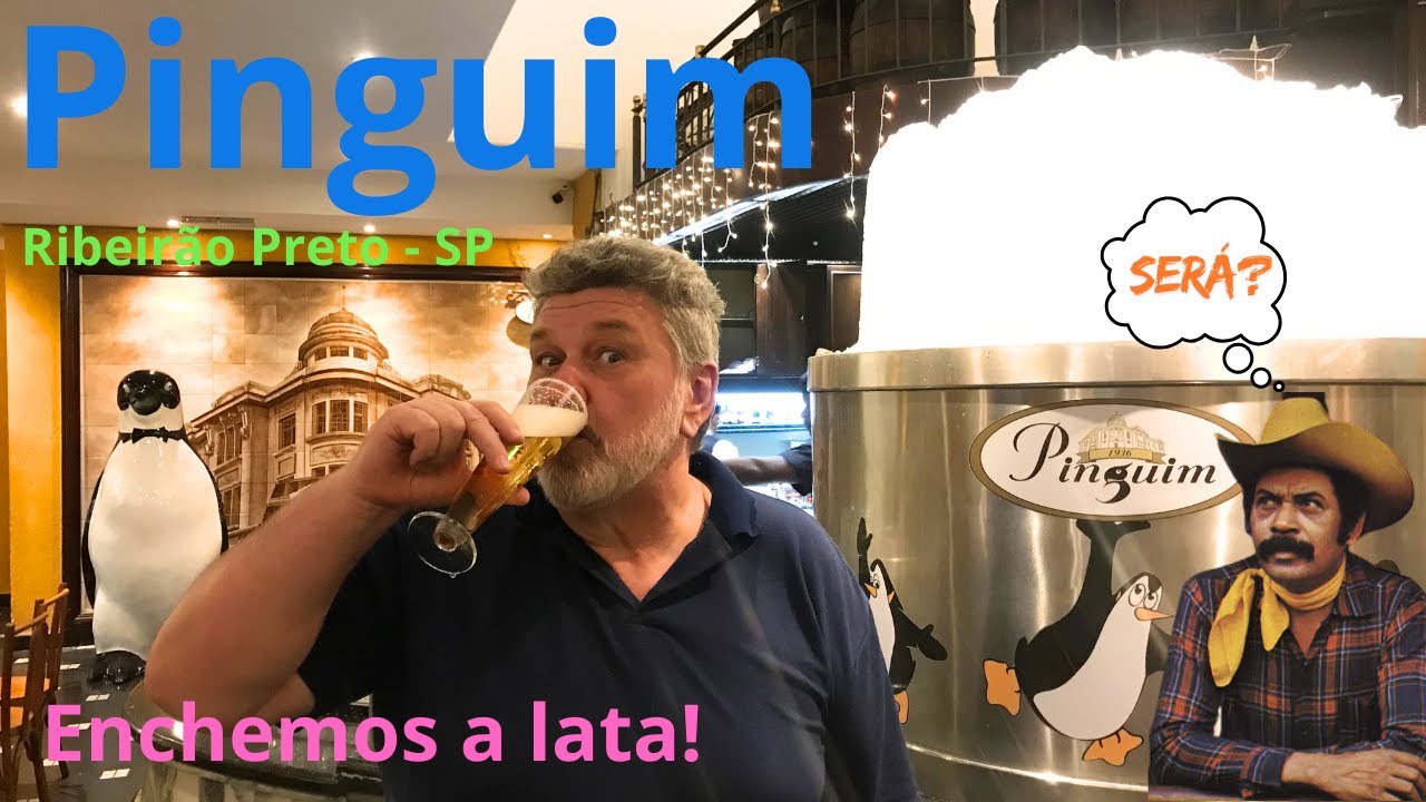 Pinguim Ribeirão Preto - O chopp mais famoso do Brasil. Fomos conferir!