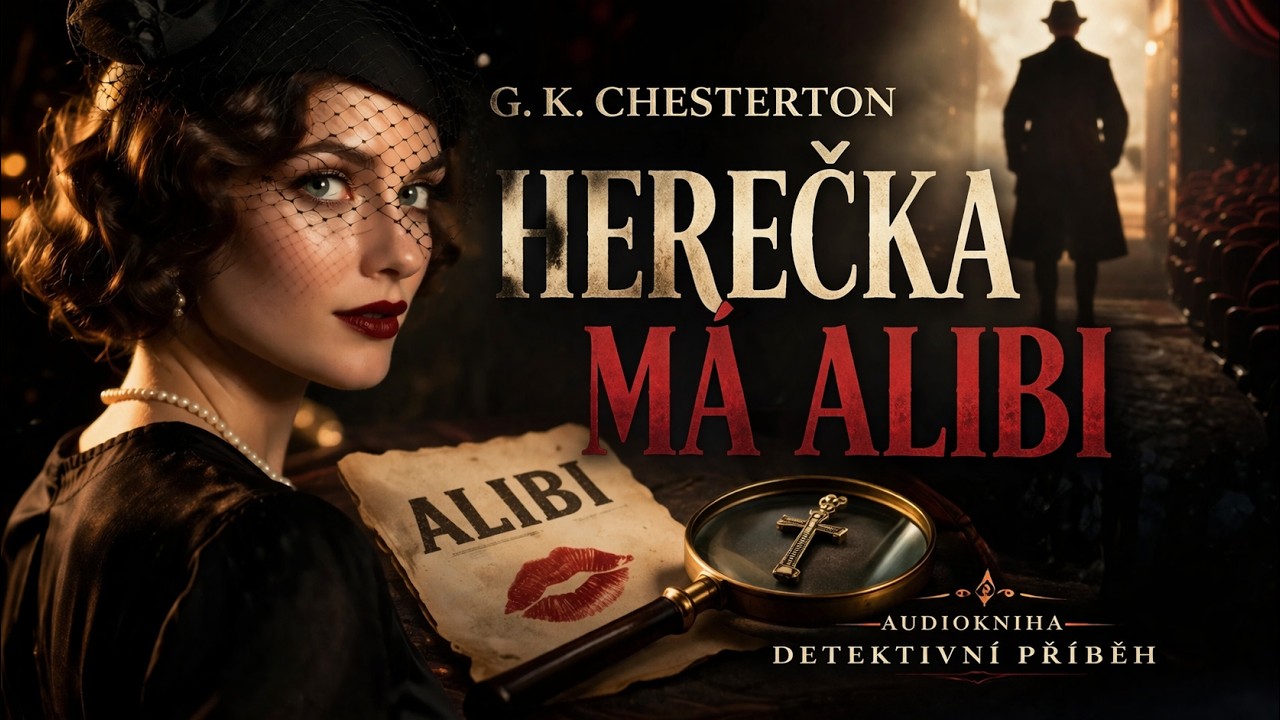 🎧 Herečka má alibi – G. K. Chesterton | Audiokniha česky