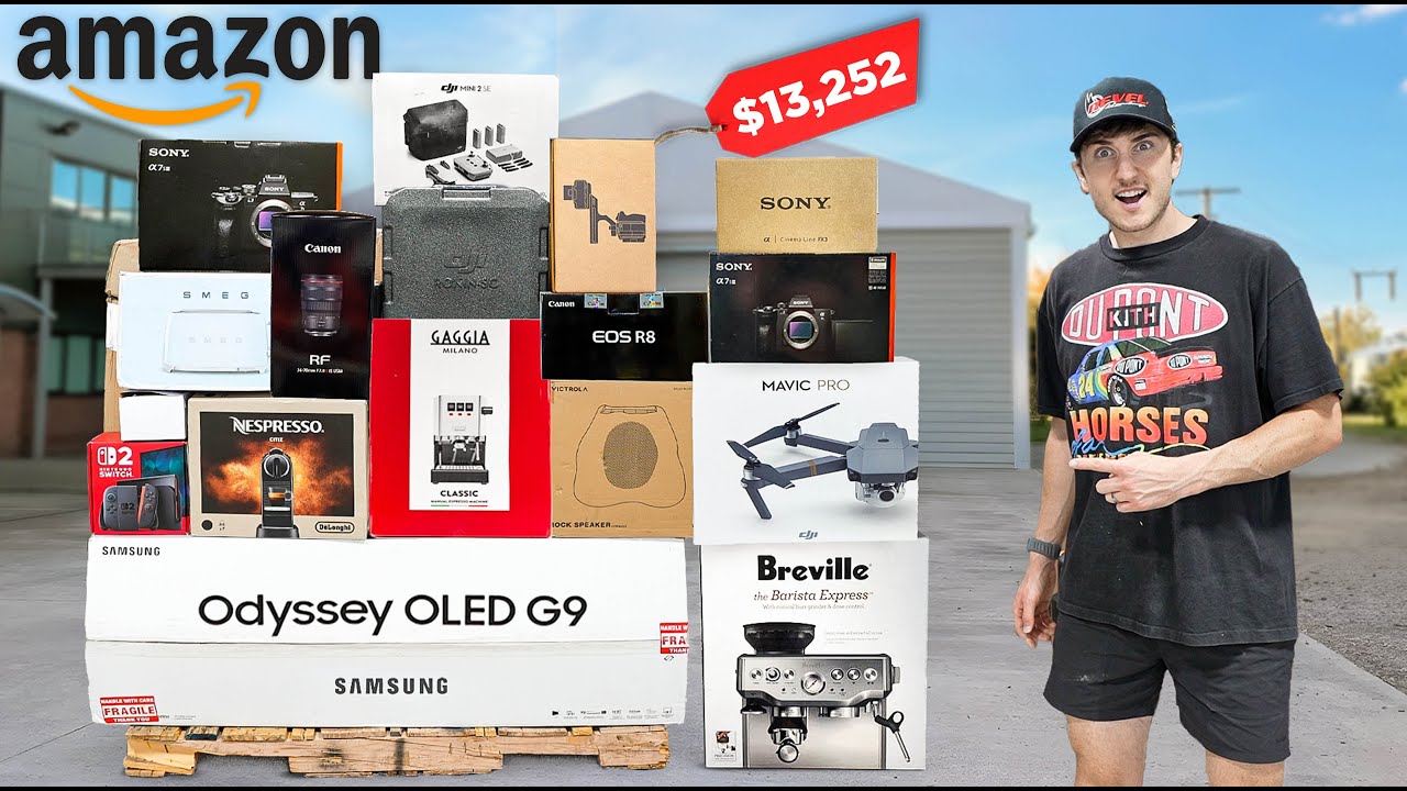 Я купил поддон для возврата электроники Amazon за 13 252 доллара.