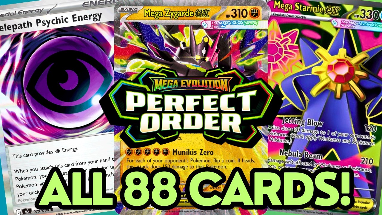 Full Perfect Order Set List + Buyer’s Guide