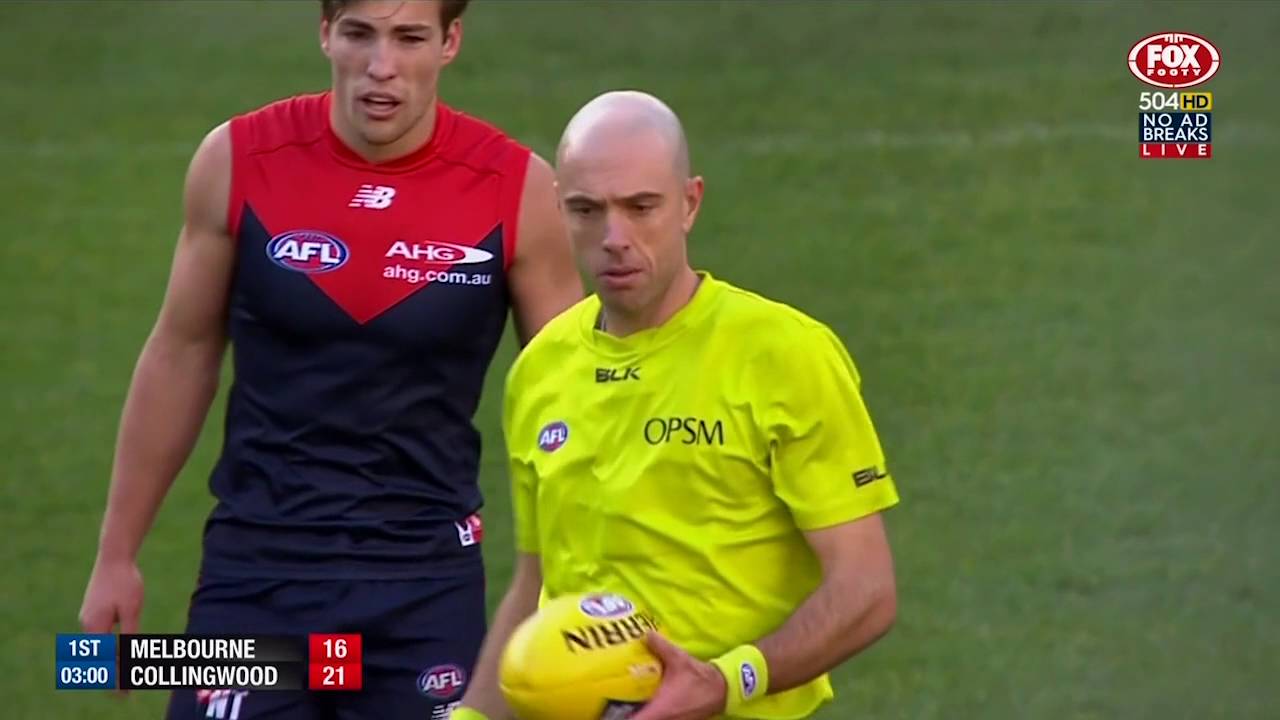 Max Gawn Upsets Mathew Nicholls - Round 12, 2016