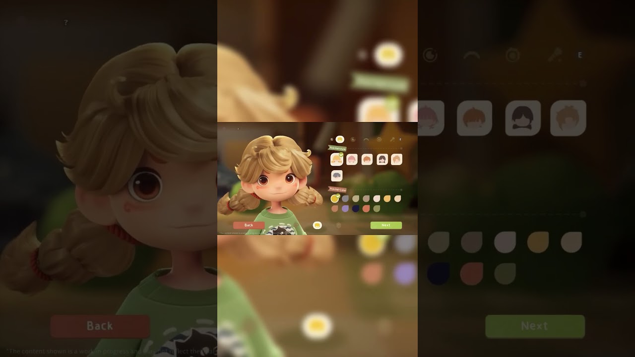 Настройка персонажа в Animula Nook такая милая #cozygames #animulanook #cozygamer