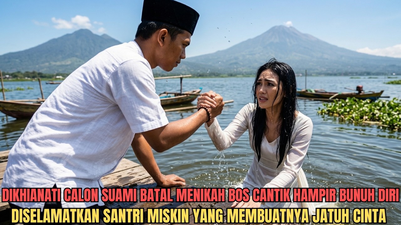 Batal Menikah Bos Cantik Hampir Bunuh Diri, Diselamatkan Santri Miskin Yang Membuatnya Jatuh Cinta