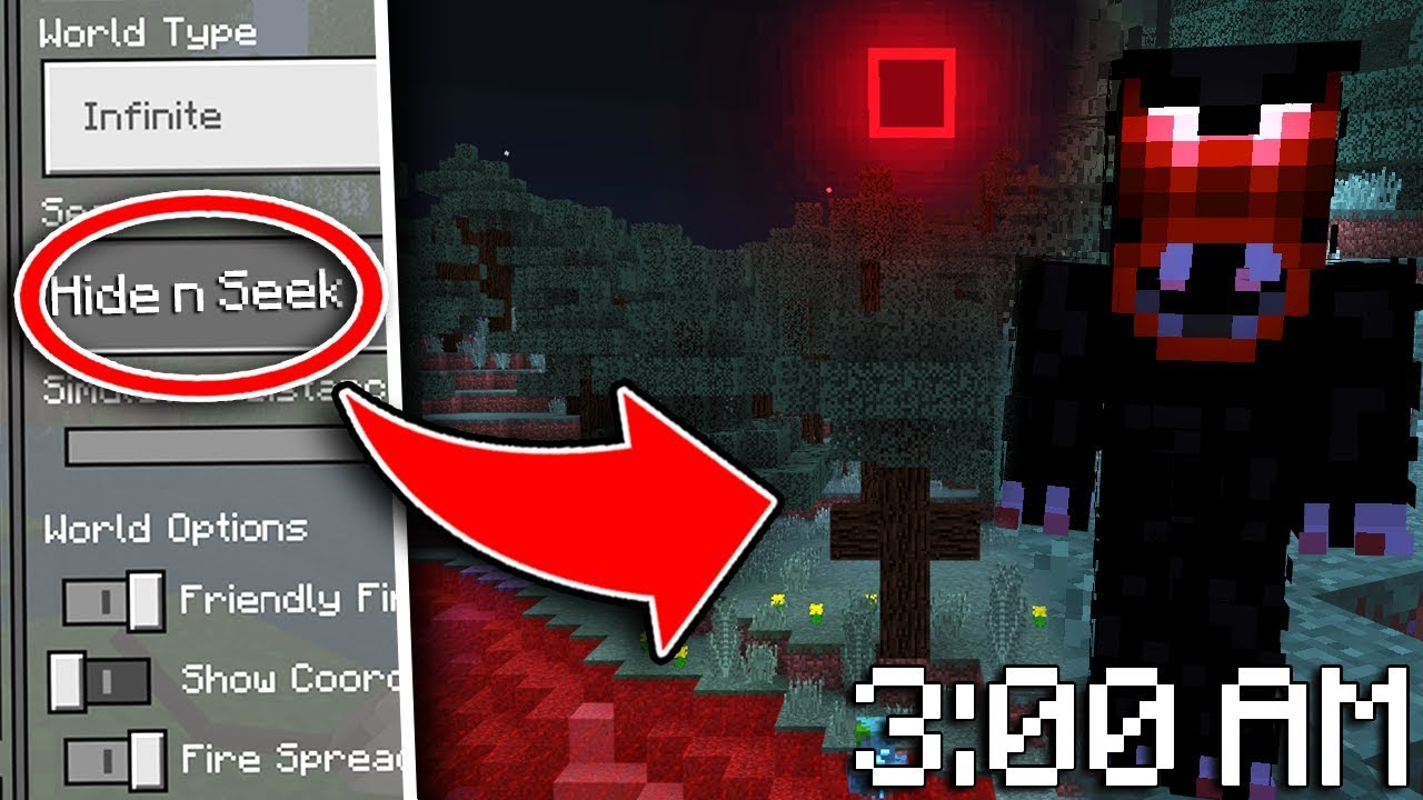 They say this minecraft seed is haunted and i didn’t believe it… until this happened...