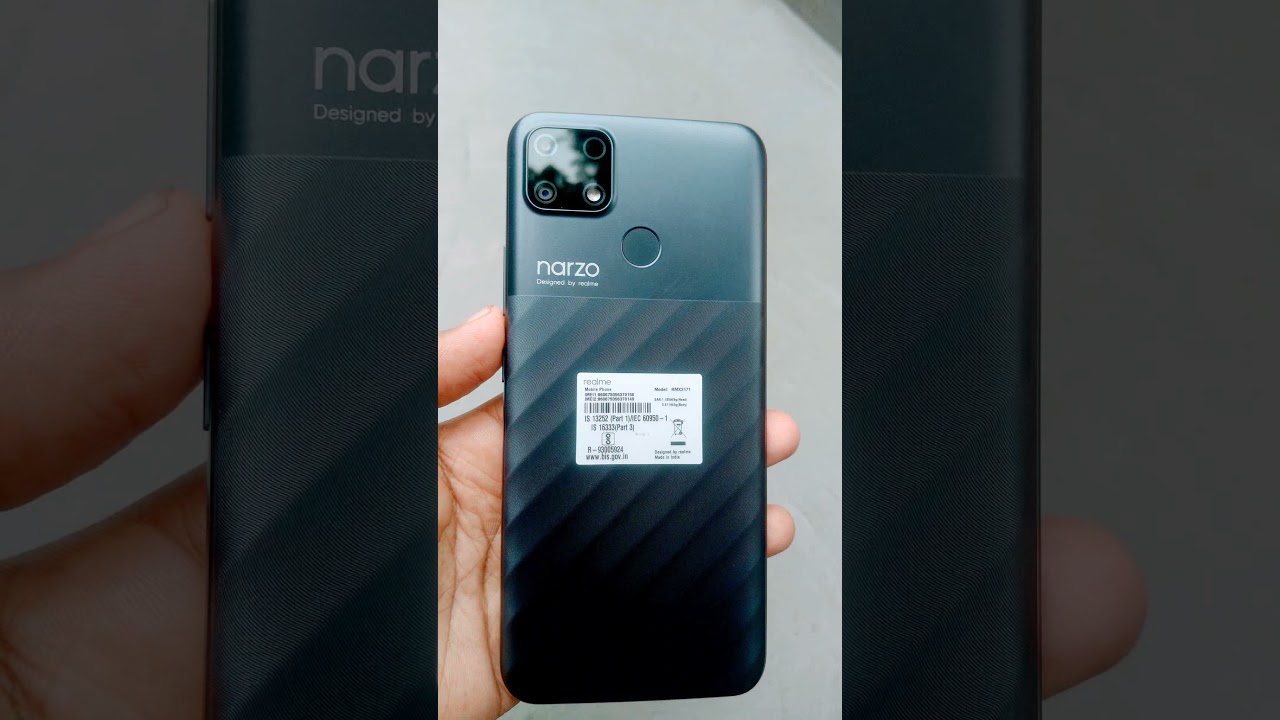 realme narzo 30a back preview | realme narzo 30a camera design | realme narzo 30a big battery 🔋