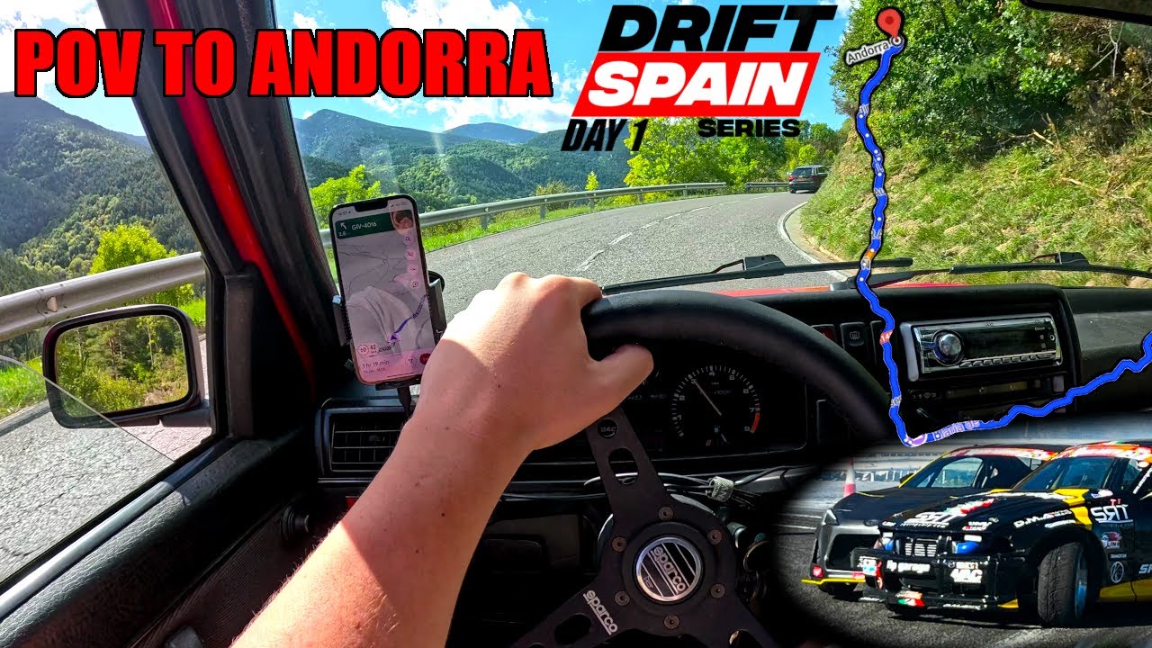 DRIFT SPAIN ROUND 3 | DAY 1 | POV 4K GOPRO | VW Golf GTI Mk2 16V