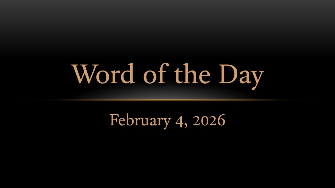 TURFJC Word of the Day for February 4, 2026: 2 Corinthians 1:21–22