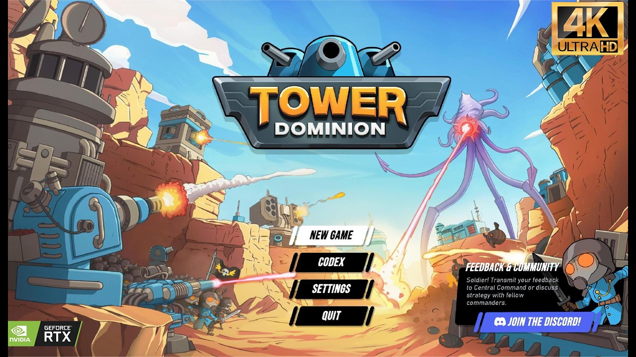 Tower Dominion / Gameplay Walkthrough (Full Gameplay 4K 60FPS) No Commentary